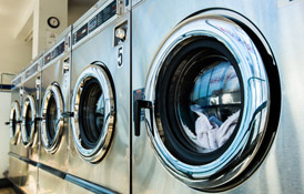 Laundromats Multiple Washing Machines